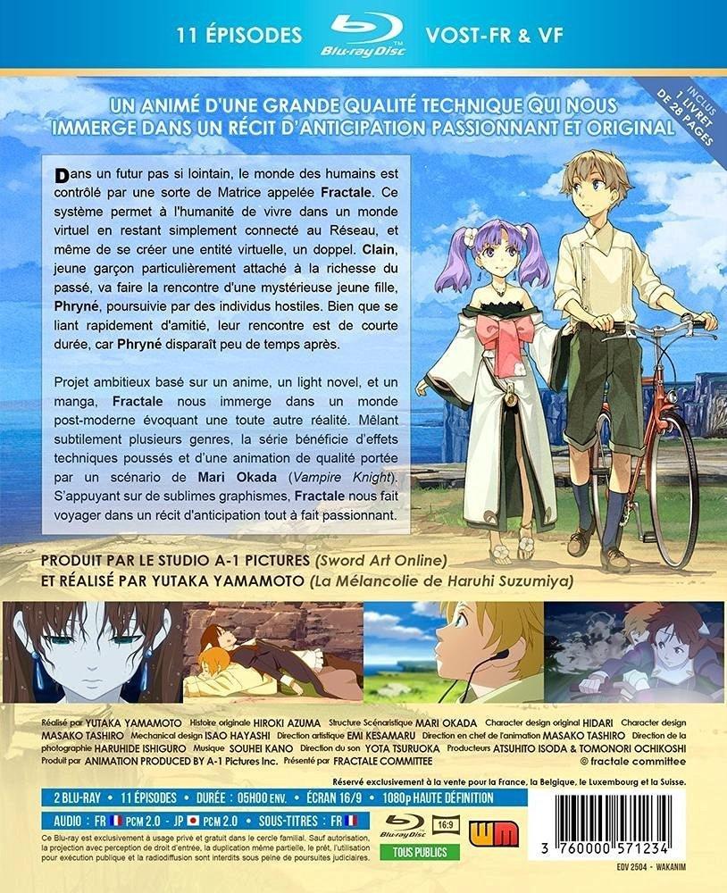 FRACTALE - Intégrale - Coffret Blu-Ray + Livret - Edition Saphir