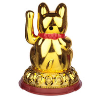 MANEKI-NEKO - Figurine Solaire Porte-Bonheur 11cm