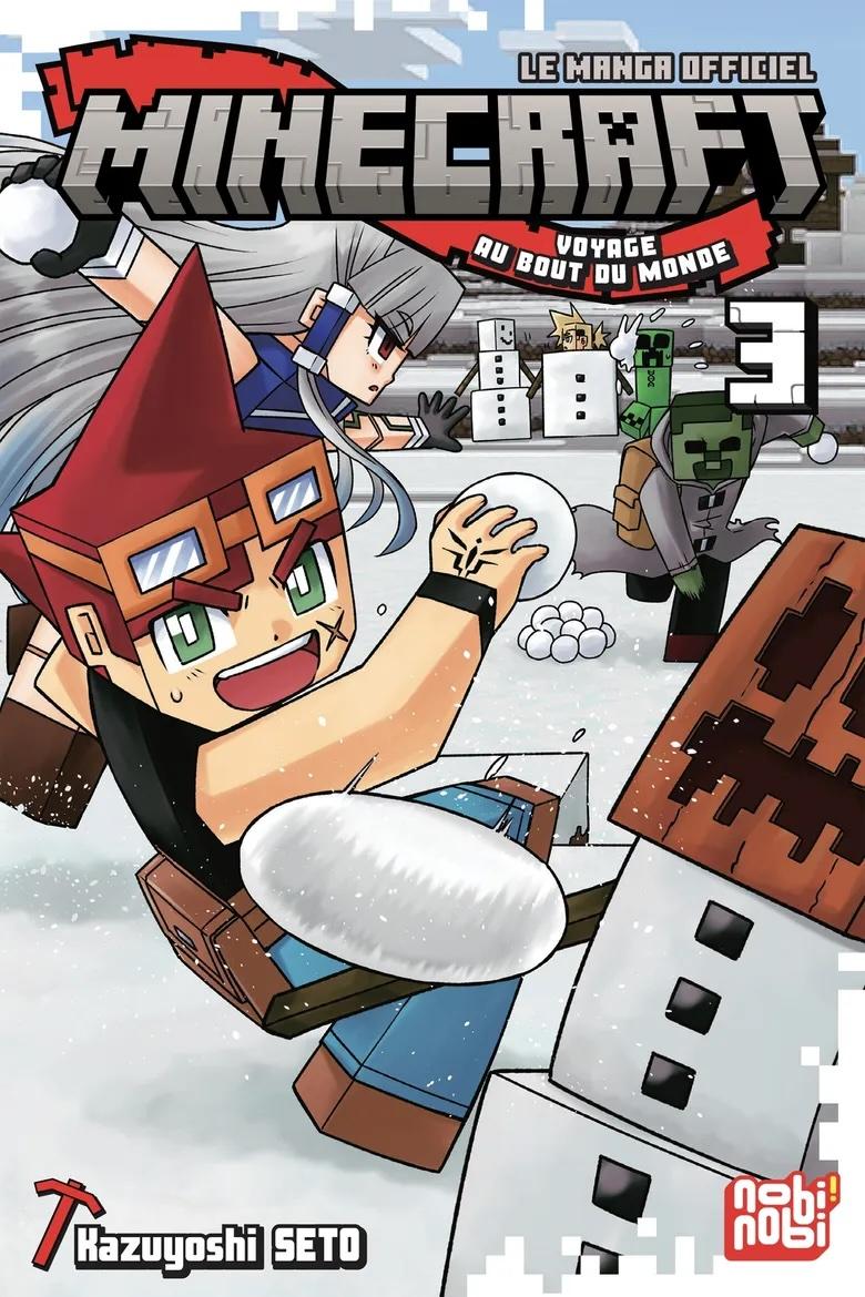 MINECRAFT - Le manga officiel - Voyage au bout du monde - Tome 3