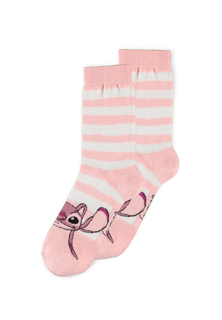 STITCH & ANGEL & SCRUMP - Pack de 3 paires de chaussettes (T39-42)