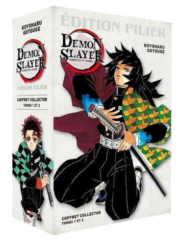 DEMON SLAYER - Coffret Edition Pilier - Tome 1 et 2