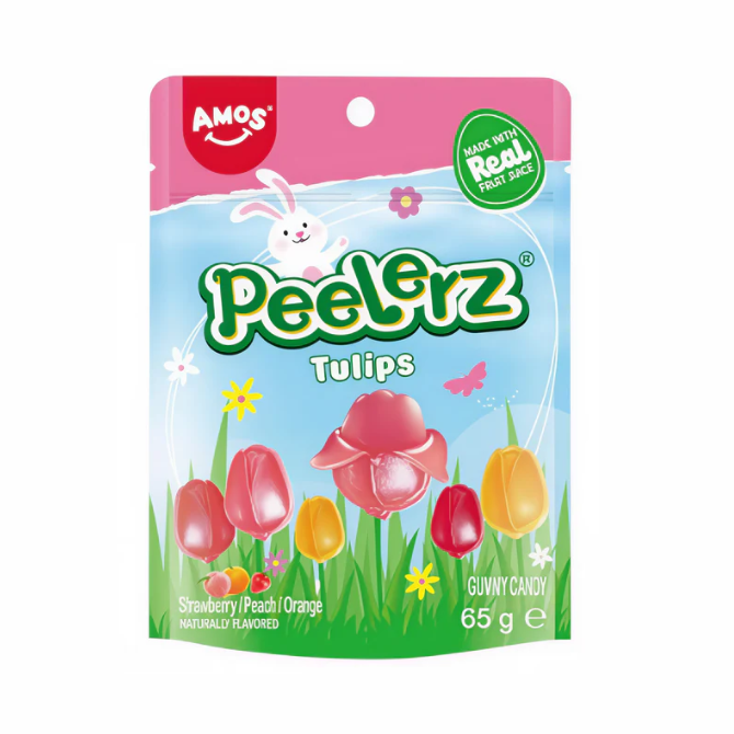 Candy Amos Peelerz Gummy Tulips Easter
