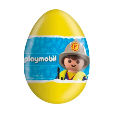 Zaini Playmobil Egg Chocolate