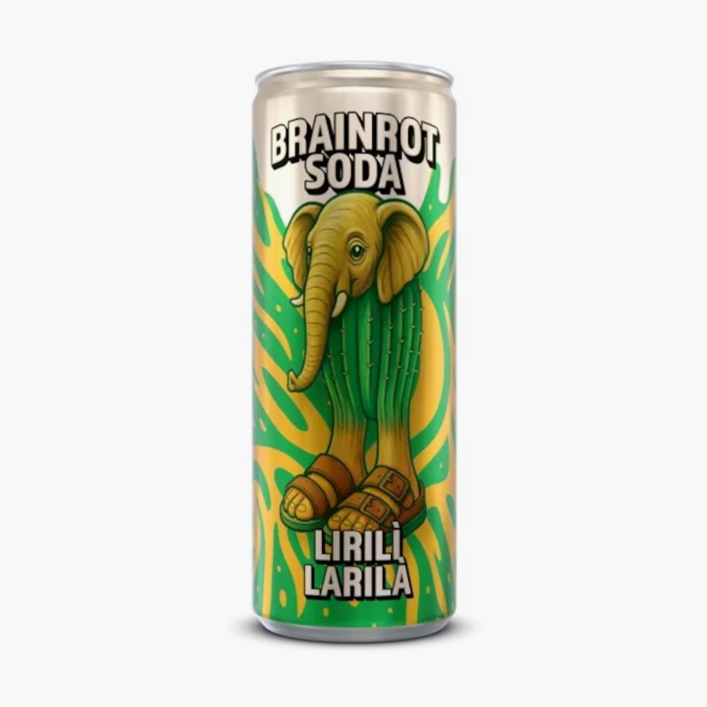 Brainrot Soda Lirili Larila
