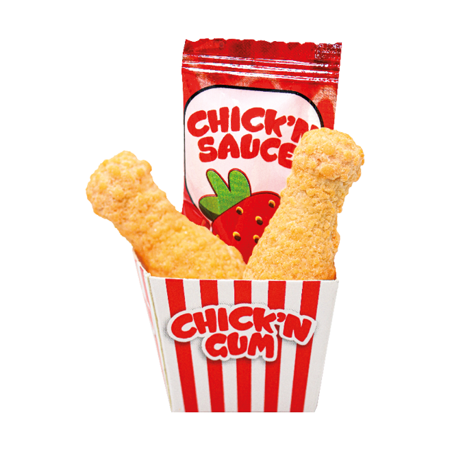 Funnycandy Chick'N Gum Bubble Gum