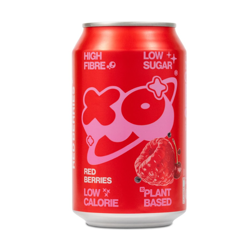 Xoxo Soda Red Berries