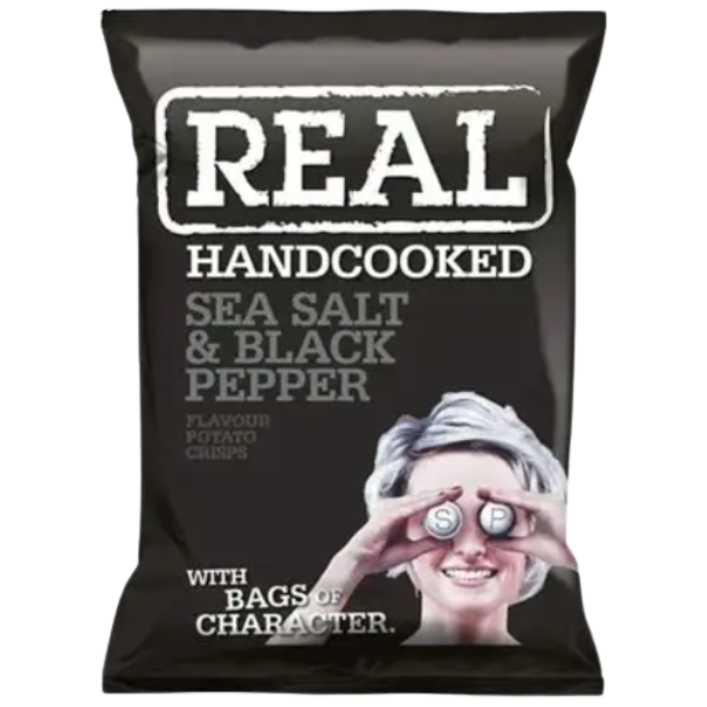 Real Crisp Sea Salt & Black Pepper