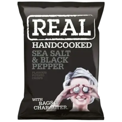 Real Crisp Sea Salt & Black Pepper