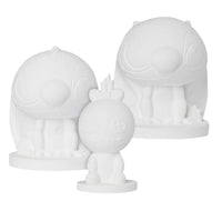 STITCH & ANGEL & SCRUMP - Set de 3 Figurines à Peindre