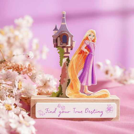 DISNEY PRINCESSES - Raiponce - Mini Plaque Chateau