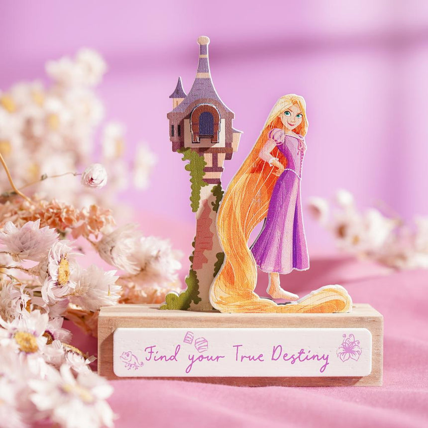 DISNEY PRINCESSES - Raiponce - Mini Plaque Chateau