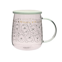 DISNEY - Winnie - Mug en Verre avec Couvercle 540ml