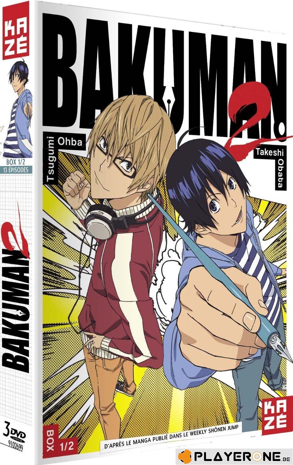 DVD - BAKUMAN - Coffret 1/2 - Saison 2