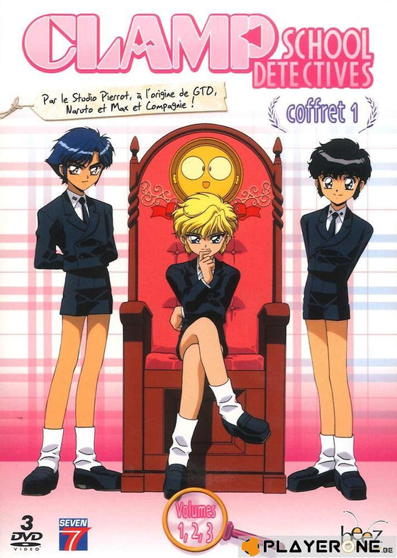 CLAMP School Detectives Coffret 1