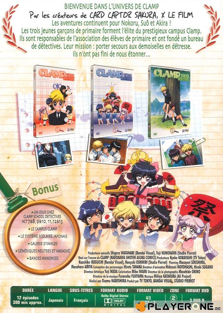 CLAMP School Detectives Coffret 2