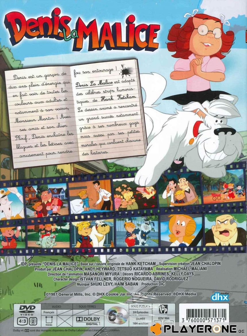 DENIS LA MALICE - Coffret Partie 1/2 (6 DVD )