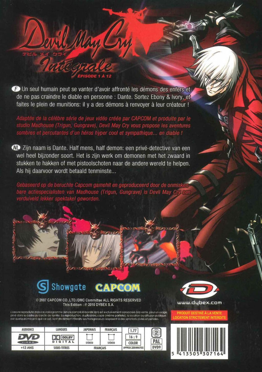 DEVIL MAY CRY - Integral Slim  (4 DVD)