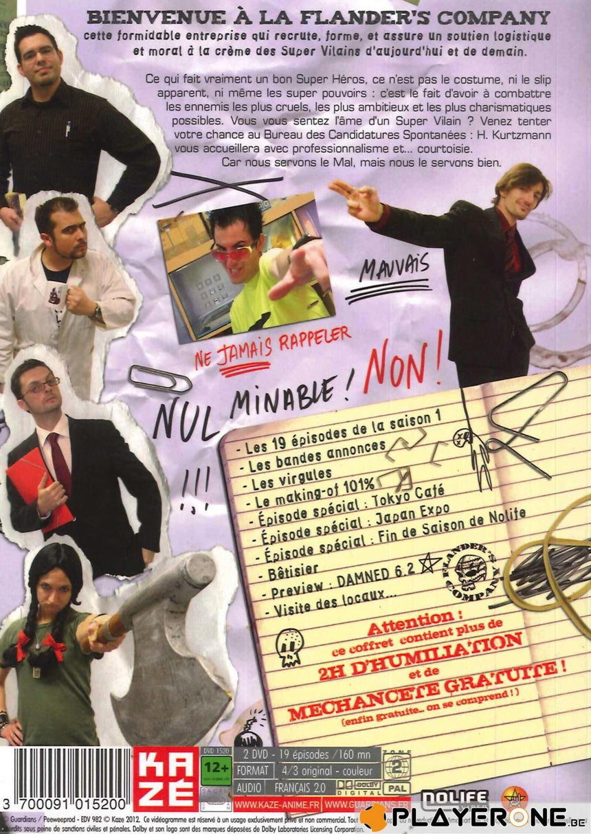 DVD - FLANDERS COMPANY Coffret 1/4