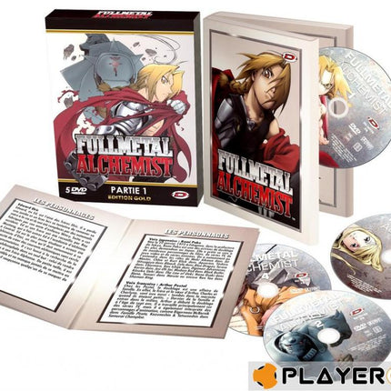 FULLMETAL ALCHEMIST - Partie 1/2 Edit. Gold (5 DVD + Livret)