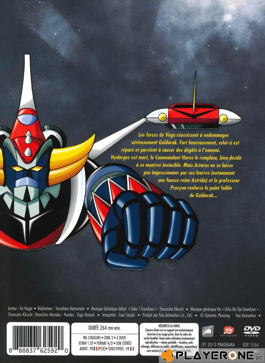 GOLDORAK - Coffret 3DVD - Vol 3 - Episodes 25 a 36 Edit.  COLLECTOR