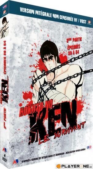 KEN Le Survivant - Coffret 3/6 - Episodes 39 à 54 (4DVD) Non Censurée