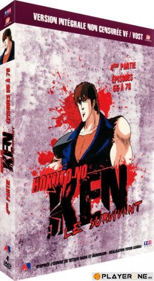 KEN Le Survivant - Coffret 4/6 - Episodes 55 à 70 (4DVD) Non Censurée