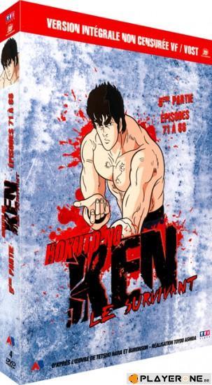 KEN Le Survivant - Coffret 5/6 - Episodes 71 à 86 (4DVD) Non Censurée