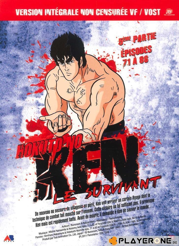 KEN Le Survivant - Coffret 5/6 - Episodes 71 à 86 (4DVD) Non Censurée