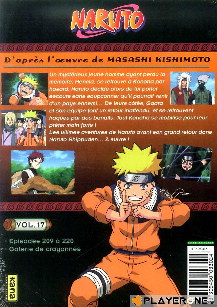 NARUTO - Vol 17 - (3DVD) SLIM BOX