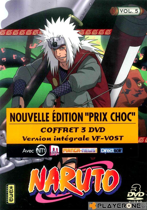 NARUTO - Vol 05 - (3DVD) SLIM BOX