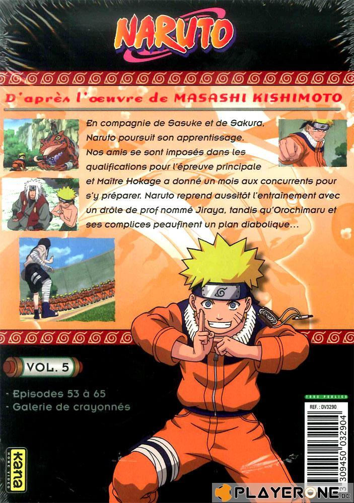 NARUTO - Vol 05 - (3DVD) SLIM BOX