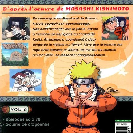 NARUTO - Vol 06 - (3DVD) SLIM BOX