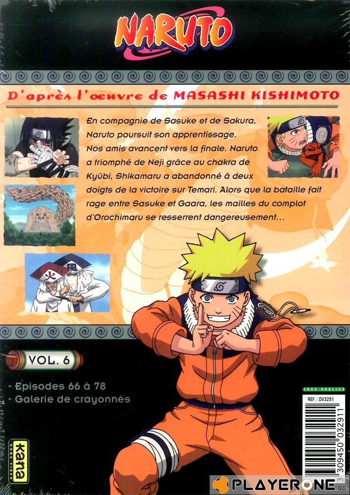 NARUTO - Vol 06 - (3DVD) SLIM BOX