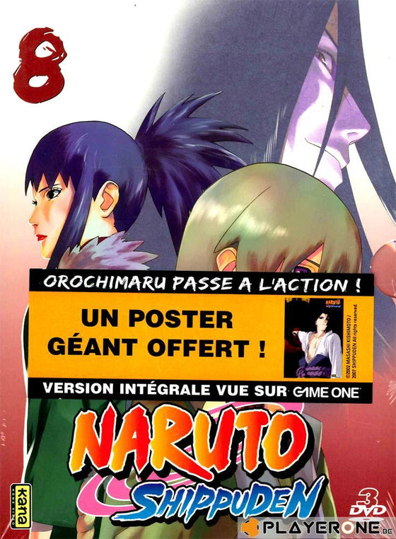 NARUTO SHIPPUDEN - Vol 08 - (3DVD)