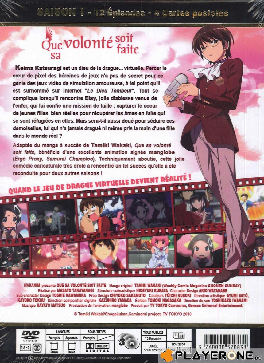 QUE SA VOLONTE SOIT FAITE Saison 1 - Edit. Gold (3 DVD + Livret)