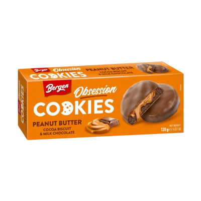 Bergen Obsession Peanut Butter Cocoa Cookies