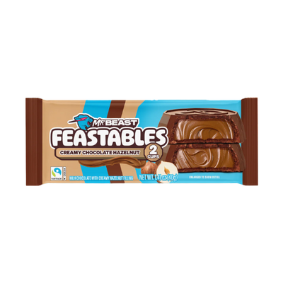 Mr Beast Feastables Cups Creamy Chocolate Hazelnut