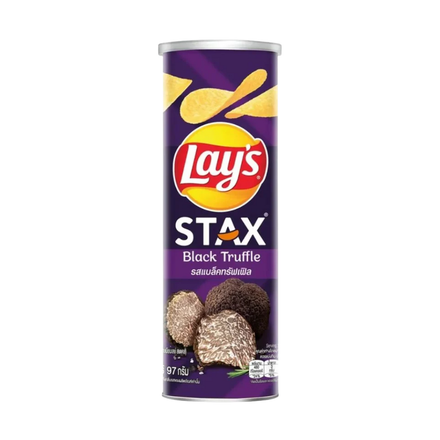 Lay's Stax Black Truffle Flavor
