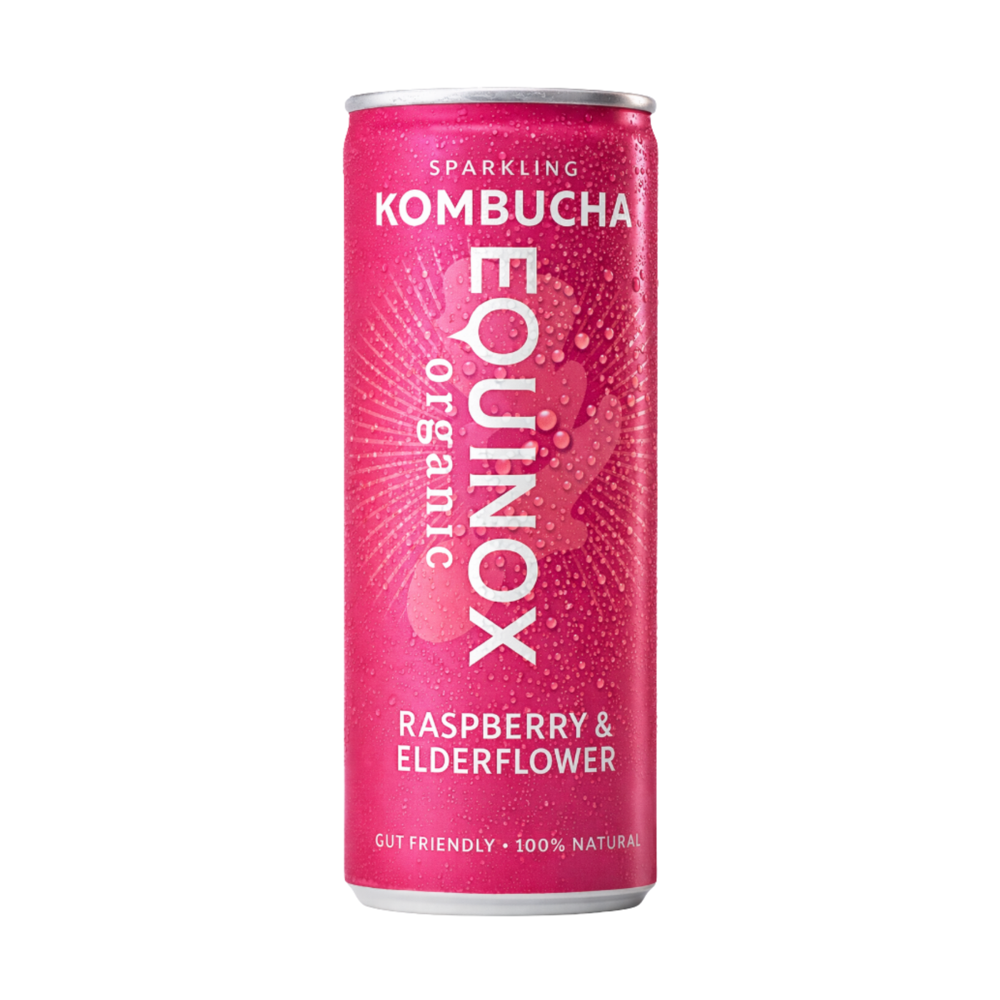 Equinox Organic Kombucha Raspberry Elderflower