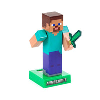 MINECRAFT - Steve - Figurine Solaire 12,5cm