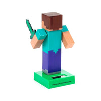 MINECRAFT - Steve - Figurine Solaire 12,5cm