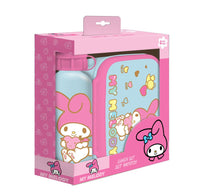 MY MELODY - Set Boite à Tartines + Bouteille en Aluminium 500ml
