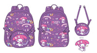 MY MELODY - Must - Sac à dos + un mini sac détachable