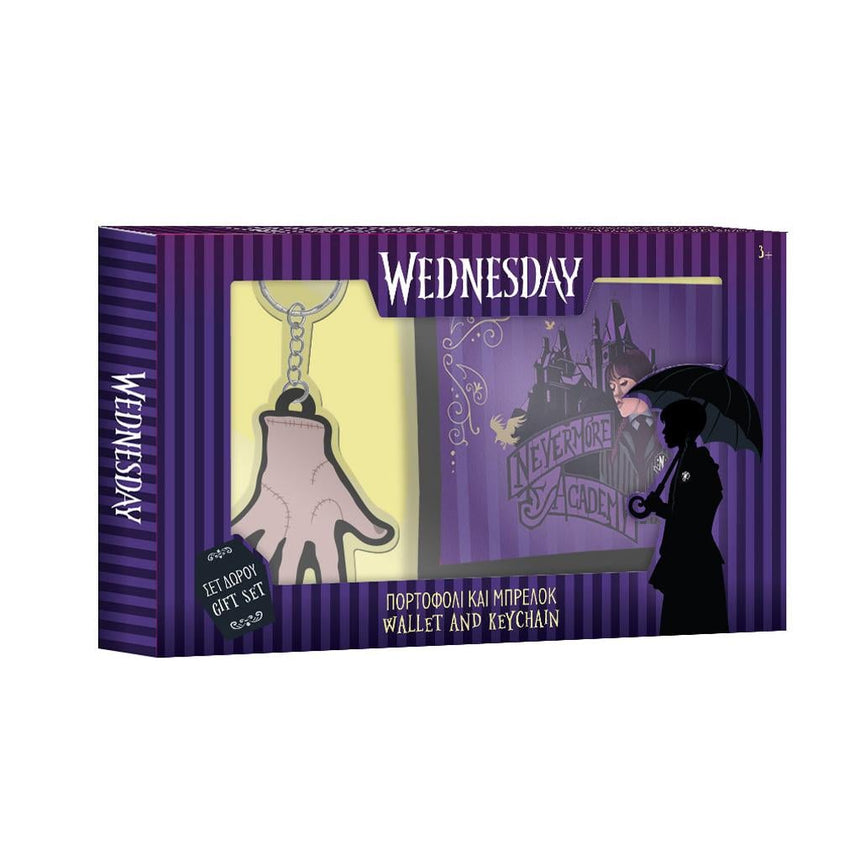 MERCREDI - Gift Set - Portefeuille + Porte-clés