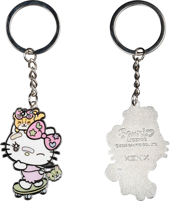 HELLO KITTY - Skateboard - Porte-Clés