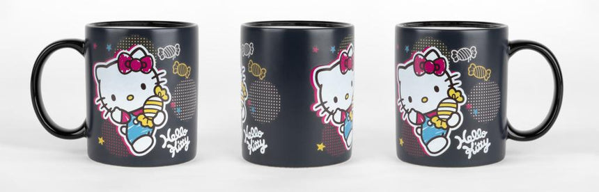 HELLO KITTY - Bonbons - Mug Thermoréactif 320ml
