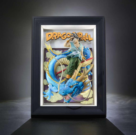 DRAGON BALL - Son Goku & Dragon - Figurine Tamashii Art 27.5cm