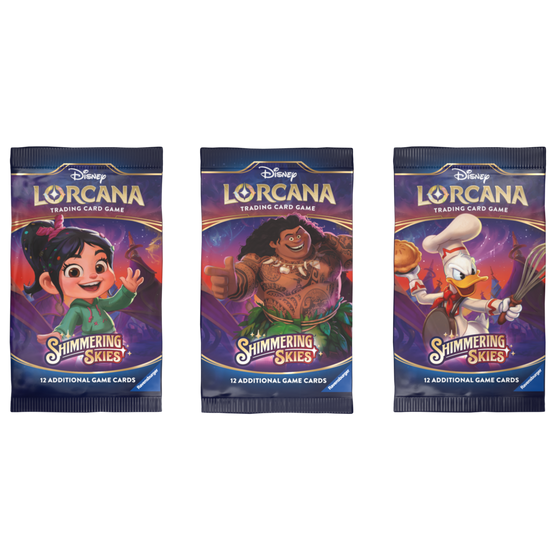 DISNEY - Lorcana - Trading Cards Booster Sleeved Chapitre 5 - UK