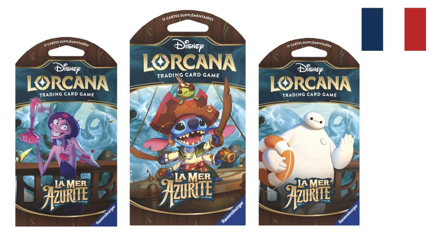 DISNEY - Lorcana - Trading Cards Booster Sleeved Chapitre 6 - FR