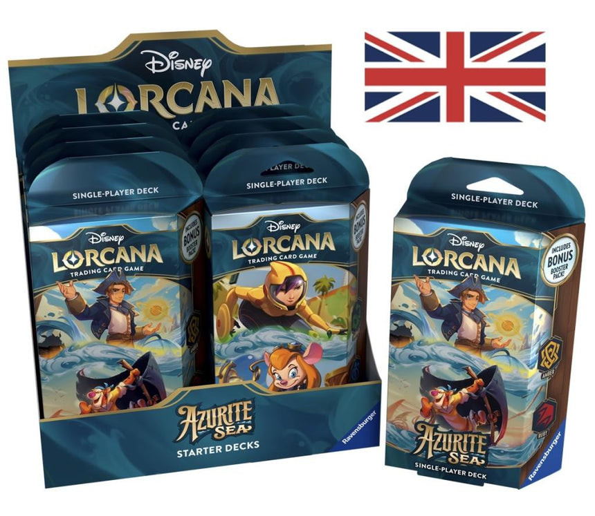 DISNEY - Lorcana - Trading Cards Boite de 8 Starters Chapitre 6 - EN